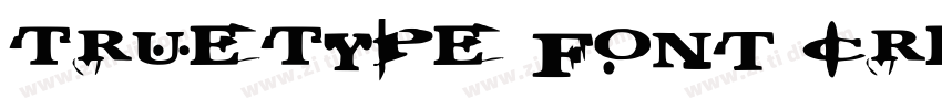 TrueType Font Creat字体转换